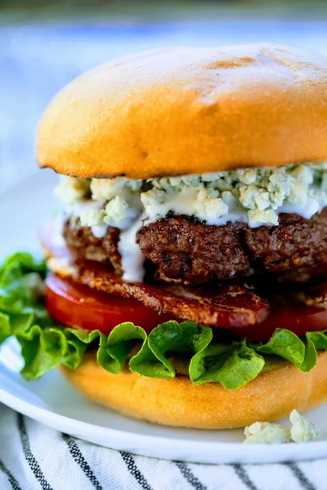 Blue Cheese Bacon Burger